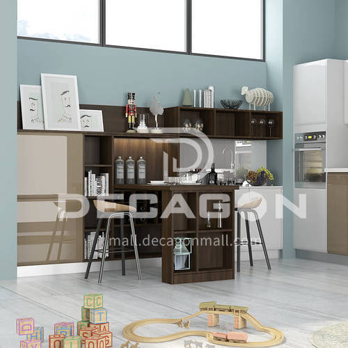Modern Kitchen Uv Lacquer With Hdf Glossy Gk 215 Modern Kitchen Uv Lacquer With Hdf, What Is A 10×10 Kitchen Layout